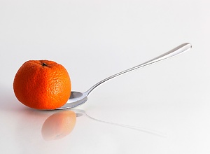 Tangerine keeps balance